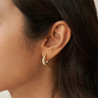 [Raffine]Croissant Arc Earrings