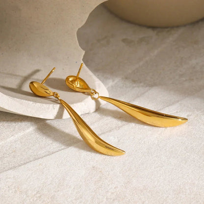 [Raffine]Aspen Gold Earrings