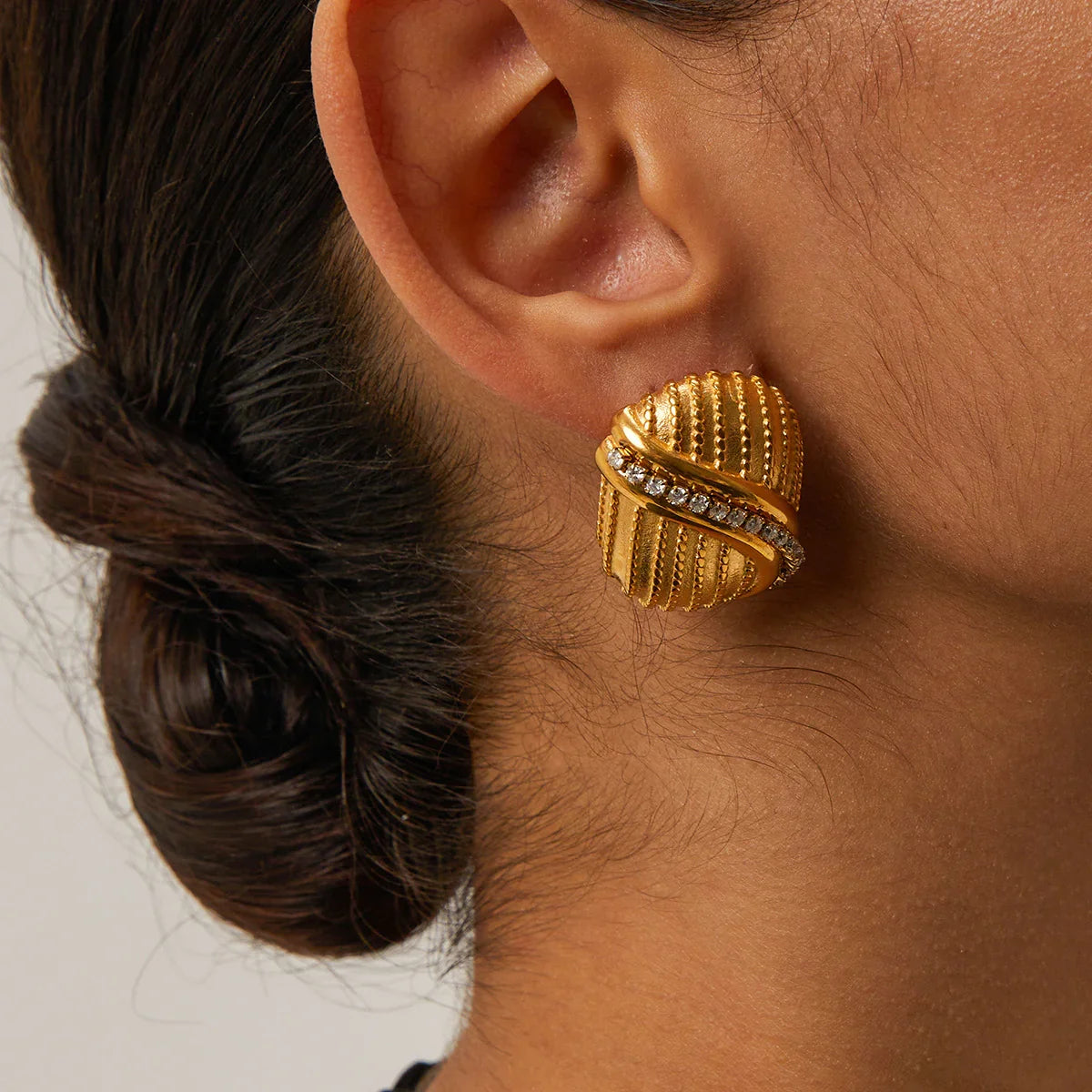 [Raffine]Odine Gold Earrings