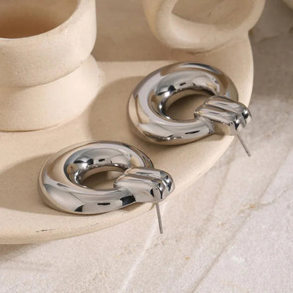 [Raffine]Lillian Silver Earrings