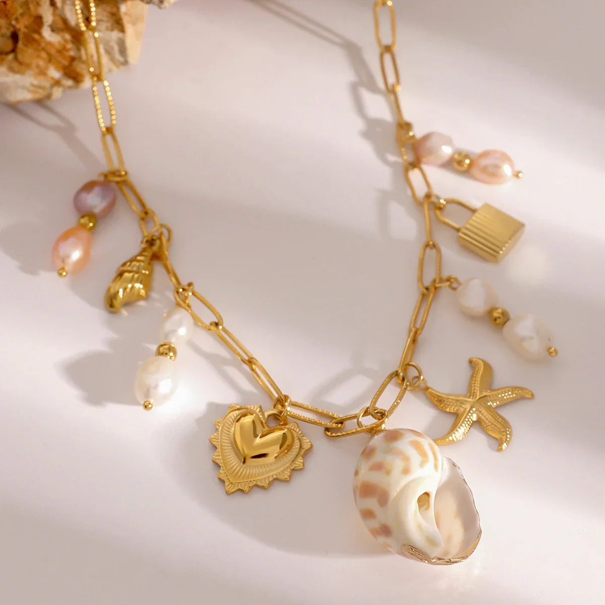 [Raffine]Pacific Freshwater Pearl Necklace