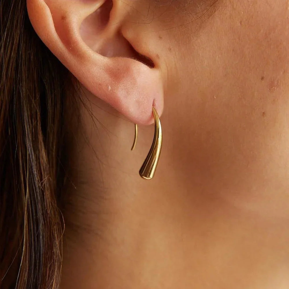 [Raffine]Tina Gold Earrings