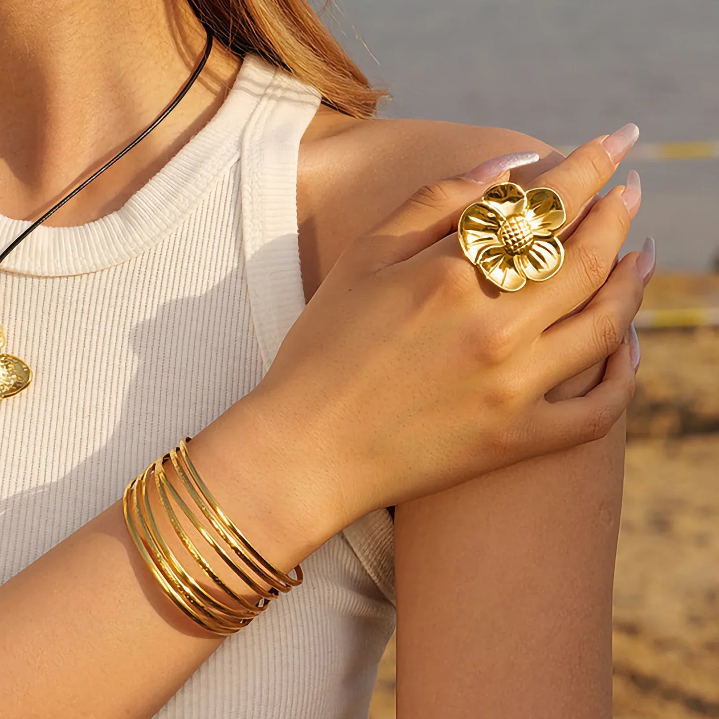 [Raffine]Saisore Gold Ring