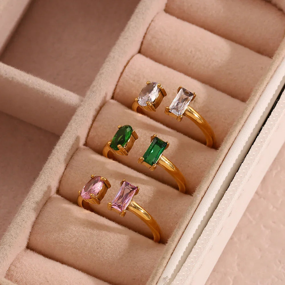 [Raffine]Fedilia Gemstone Ring