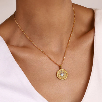 [Raffine]Parker Gold Star Pendant