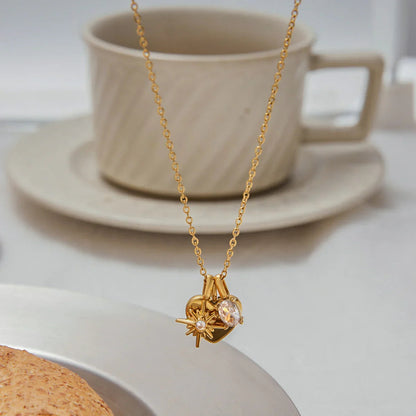 [Raffine]A Mother's Appreciation Gold Locket