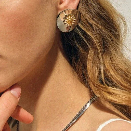 [Raffine]Georgiana Gold Earrings