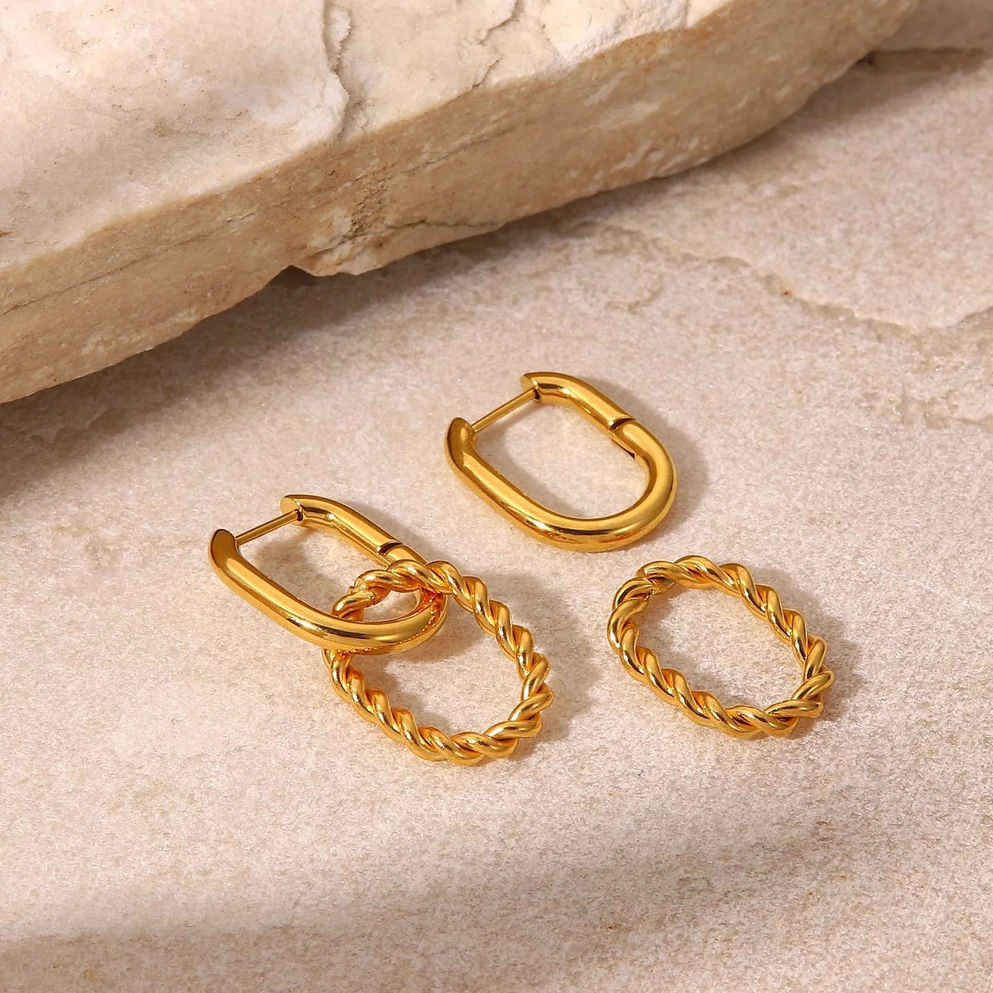 [Raffine]Skadi Gold Earrings