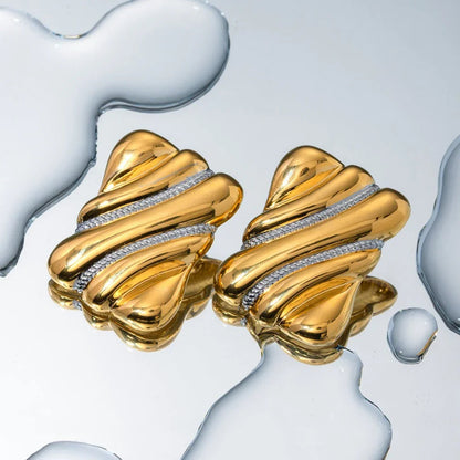 [Raffine]Pippa Gold Earrings