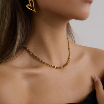 [Raffine]Ysolde Gold Chain Necklace