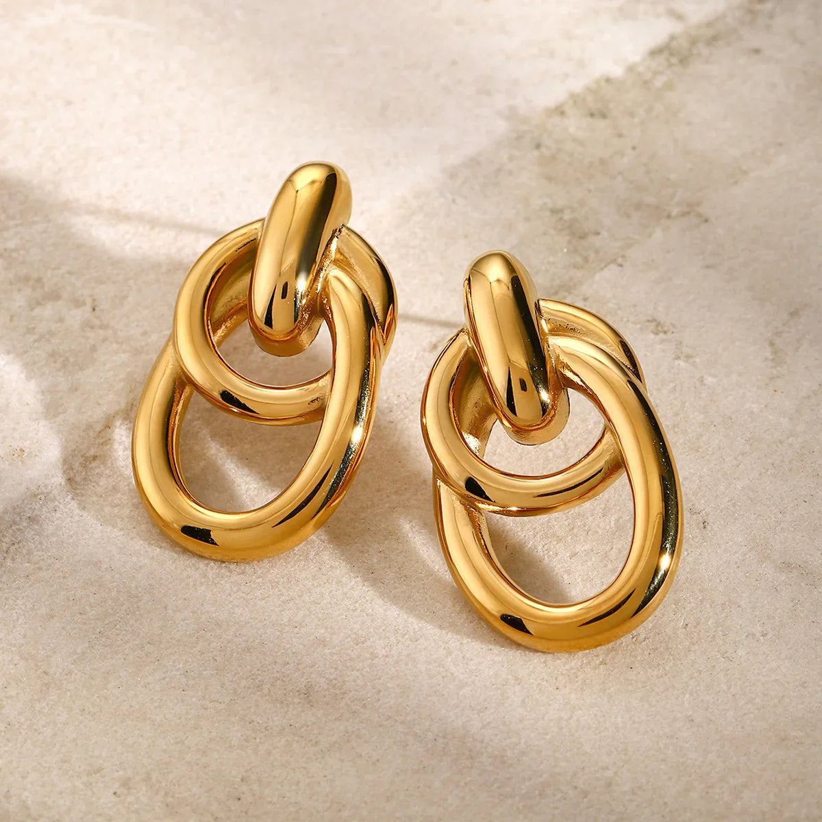 [Raffine]Amarelda Gold Earrings