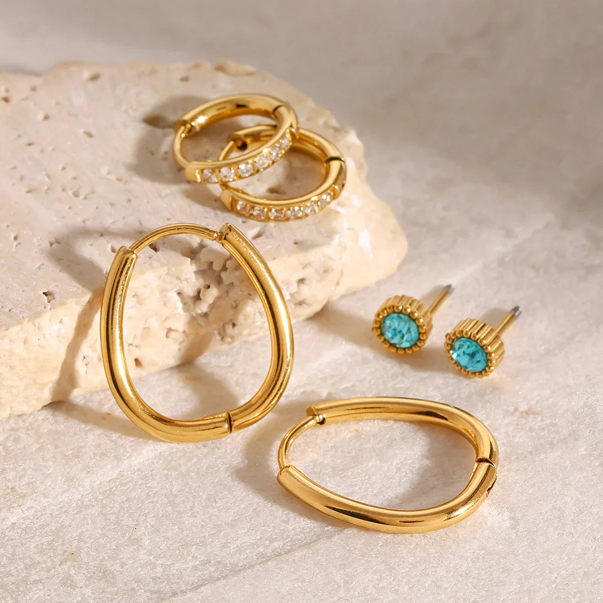 [Raffine]Kylie Diamond Earring Bundle