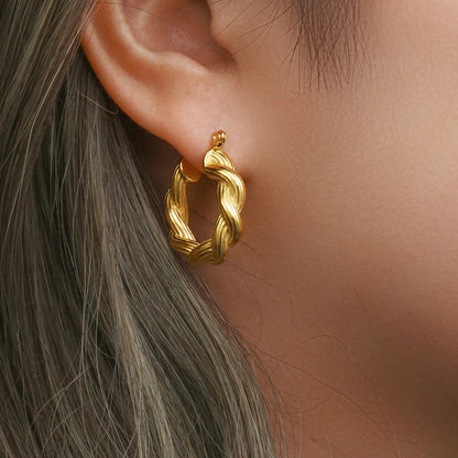[Raffine]Layla Hoop Earrings