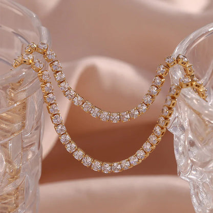 [Raffine]Isolde Diamond Tennis Necklace