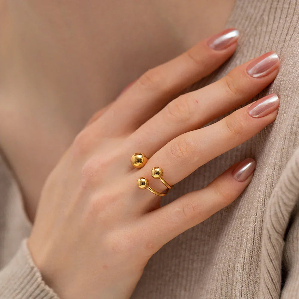 [Raffine]Pluto's Orbit Gold Ring