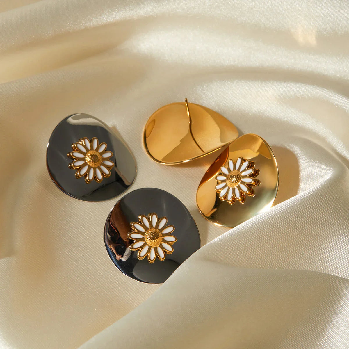 [Raffine]Georgiana Gold Earrings