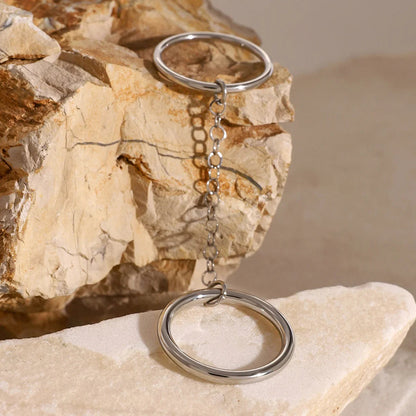 [Raffine]Bridget Chain Stacked Ring