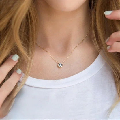 [Raffine]Amelia Birthstone Necklace