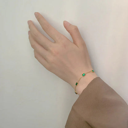 [Raffine]Erin Green Bracelet