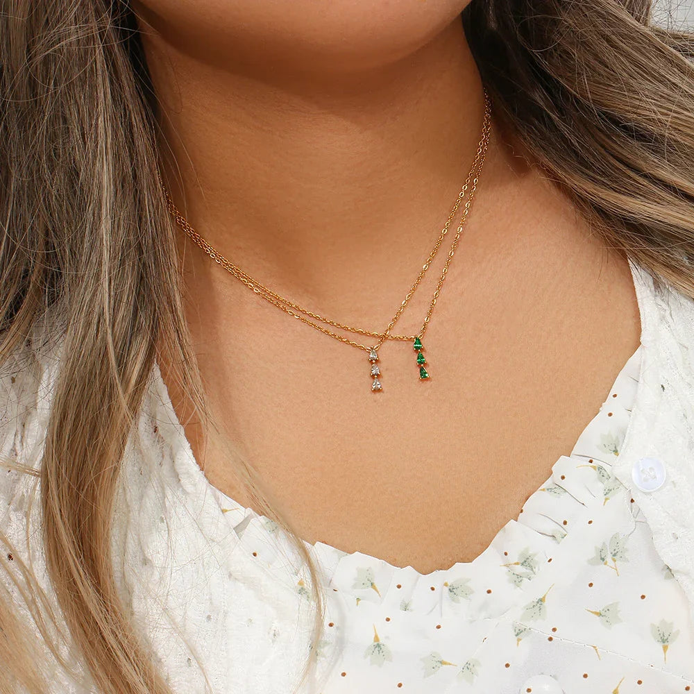 [Raffine]Alana Diamond Necklace
