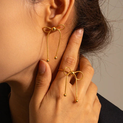 [Raffine]Annie Gold Earrings