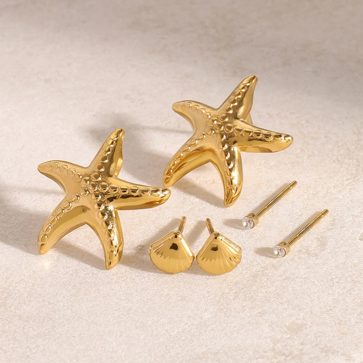 [Raffine]Arielle Ocean-Inspired Earring Bundle