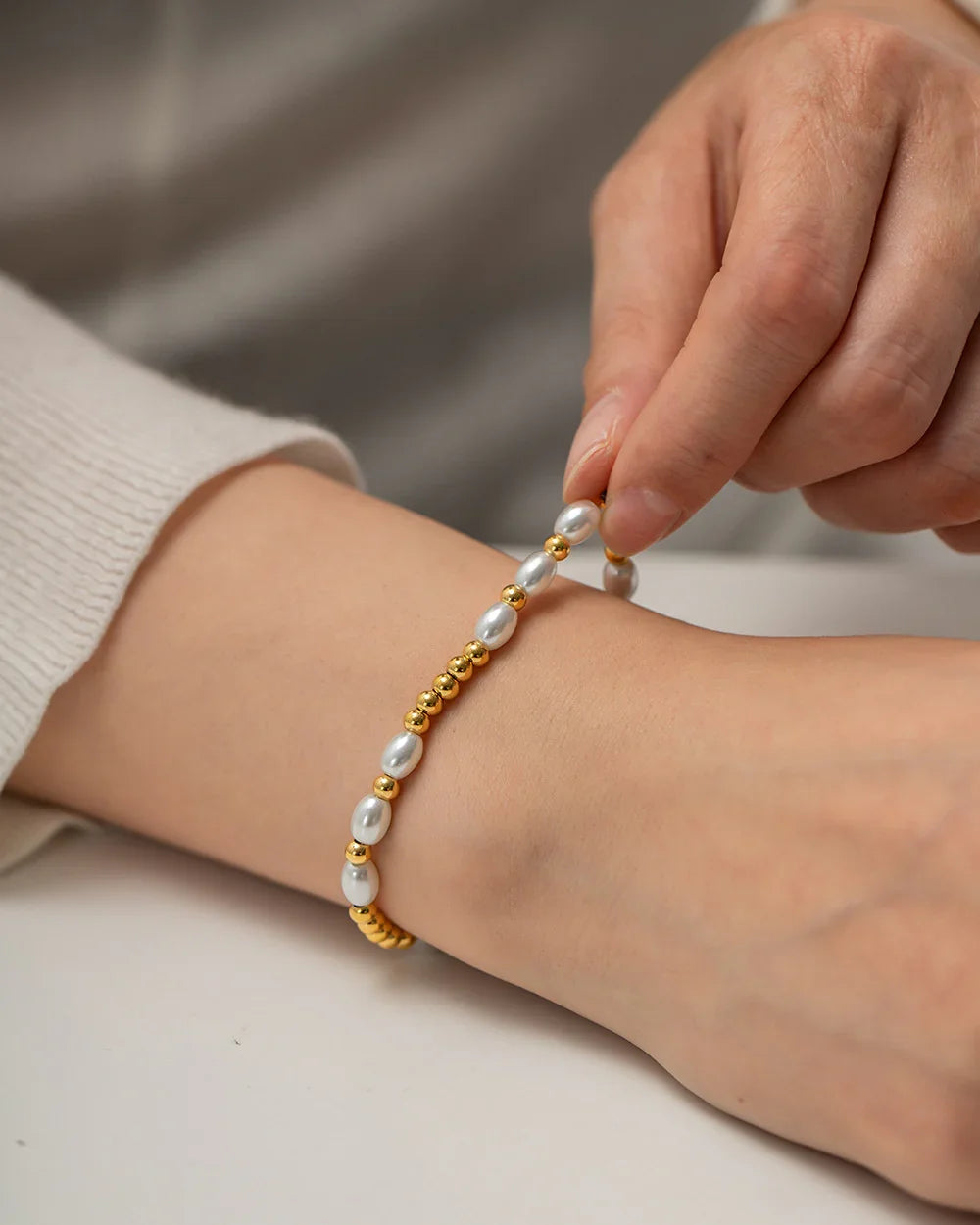 [Raffine]Wynn Freshwater Pearl Bracelet