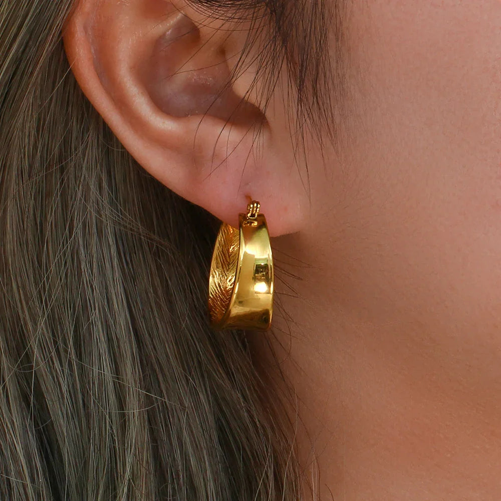 [Raffine]Lyla Hoop Earrings