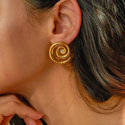[Raffine]Tilly Gold Earrings