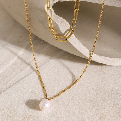 [Raffine]Undine Freshwater Pearl Necklace