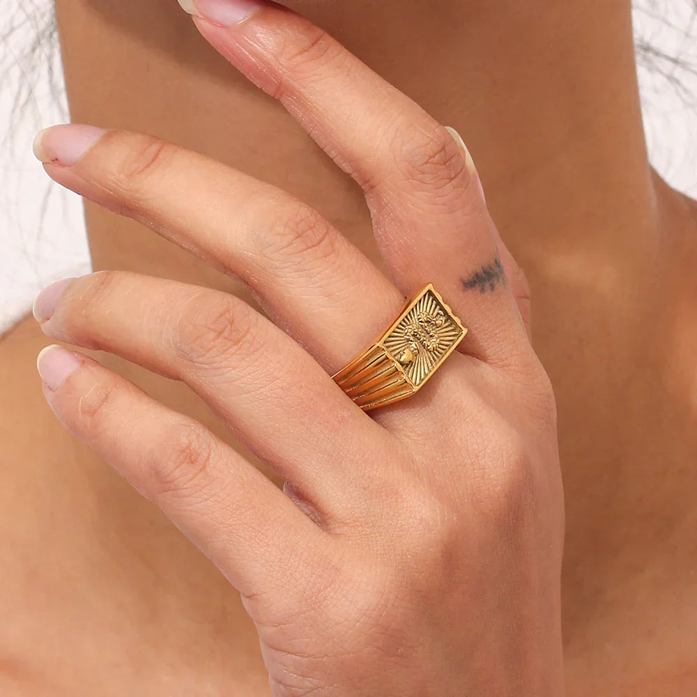 [Raffine]Miles Gold Ring