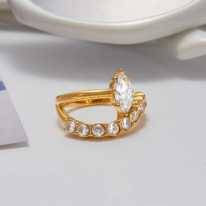 [Raffine]Calina Marquise Diamond Ring