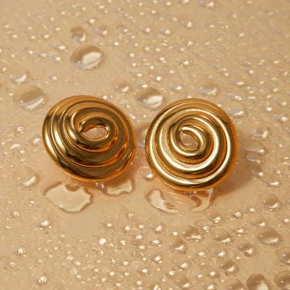 [Raffine]Eliah Gold Earrings