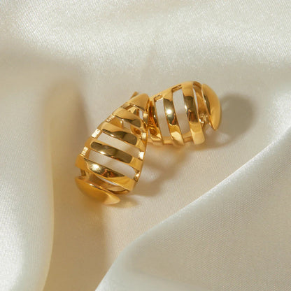 [Raffine]Katrin Drop Gold Earrings