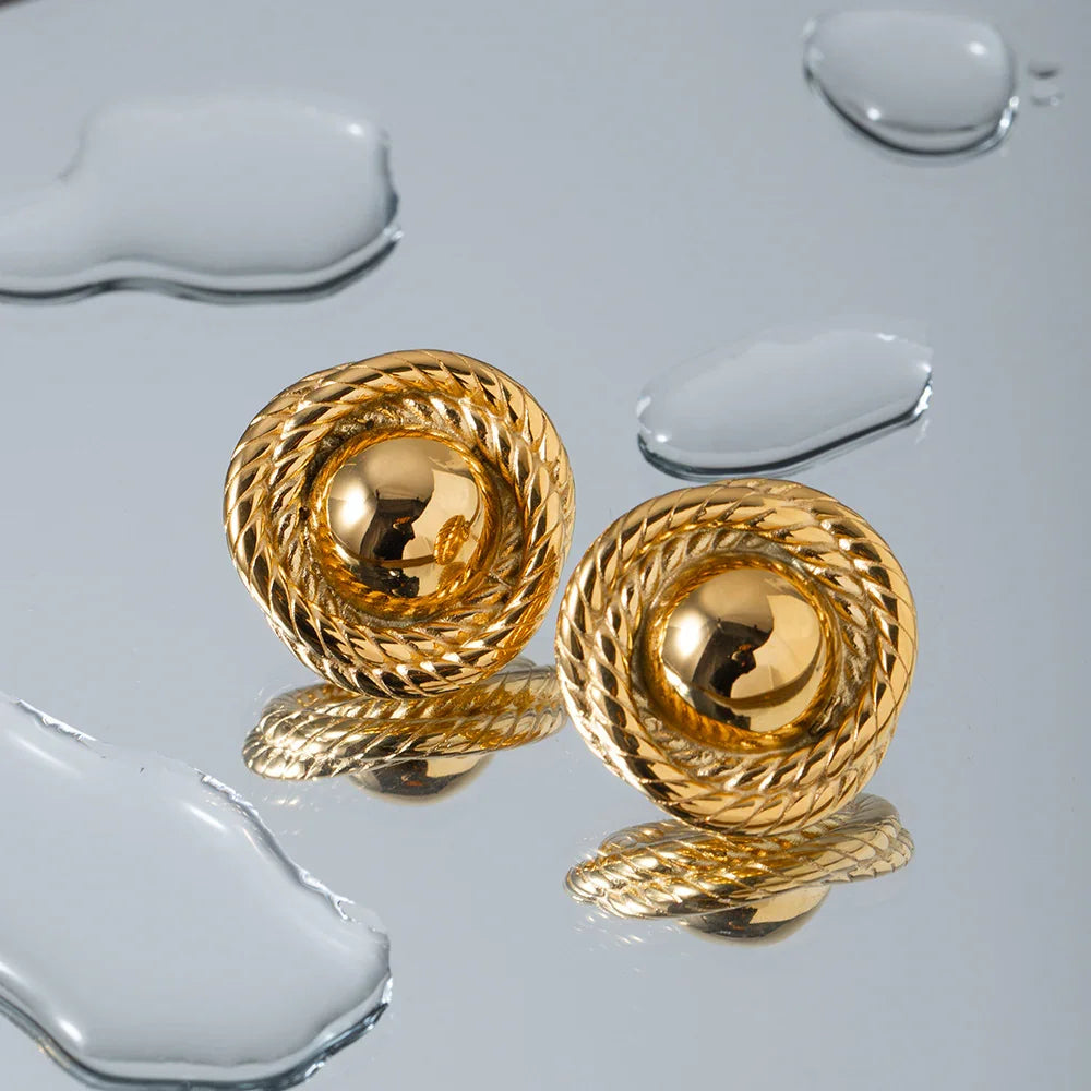 [Raffine]Ariadne Gold Earrings
