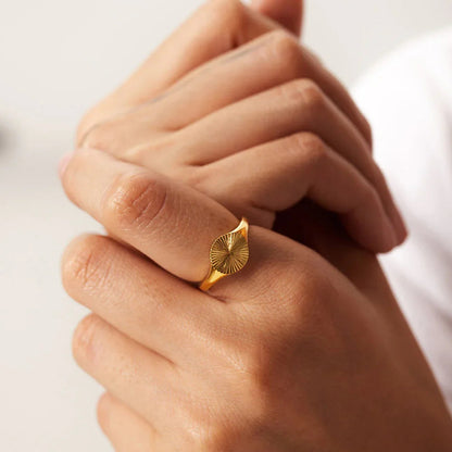[Raffine]Cyna Gold Ring