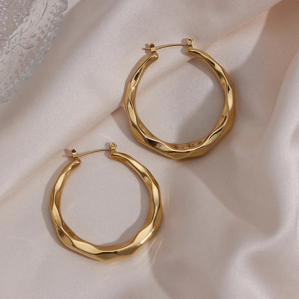 [Raffine]Aire Hoop Earrings