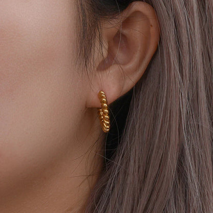 [Raffine]Brynlee Twisted Earrings