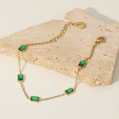 [Raffine]Erin Green Bracelet