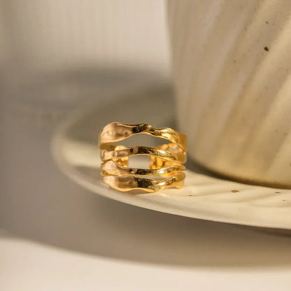 [Raffine]Cass Gold Ring