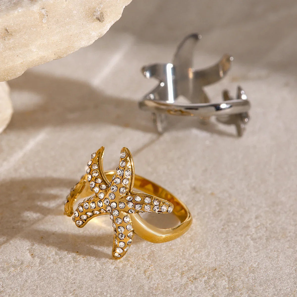 [Raffine]Marina Starfish Diamond Ring