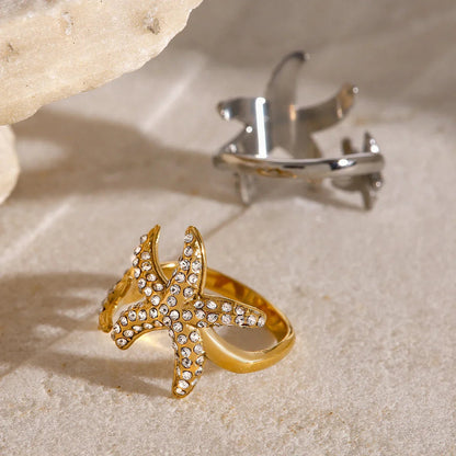 [Raffine]Marina Starfish Diamond Ring