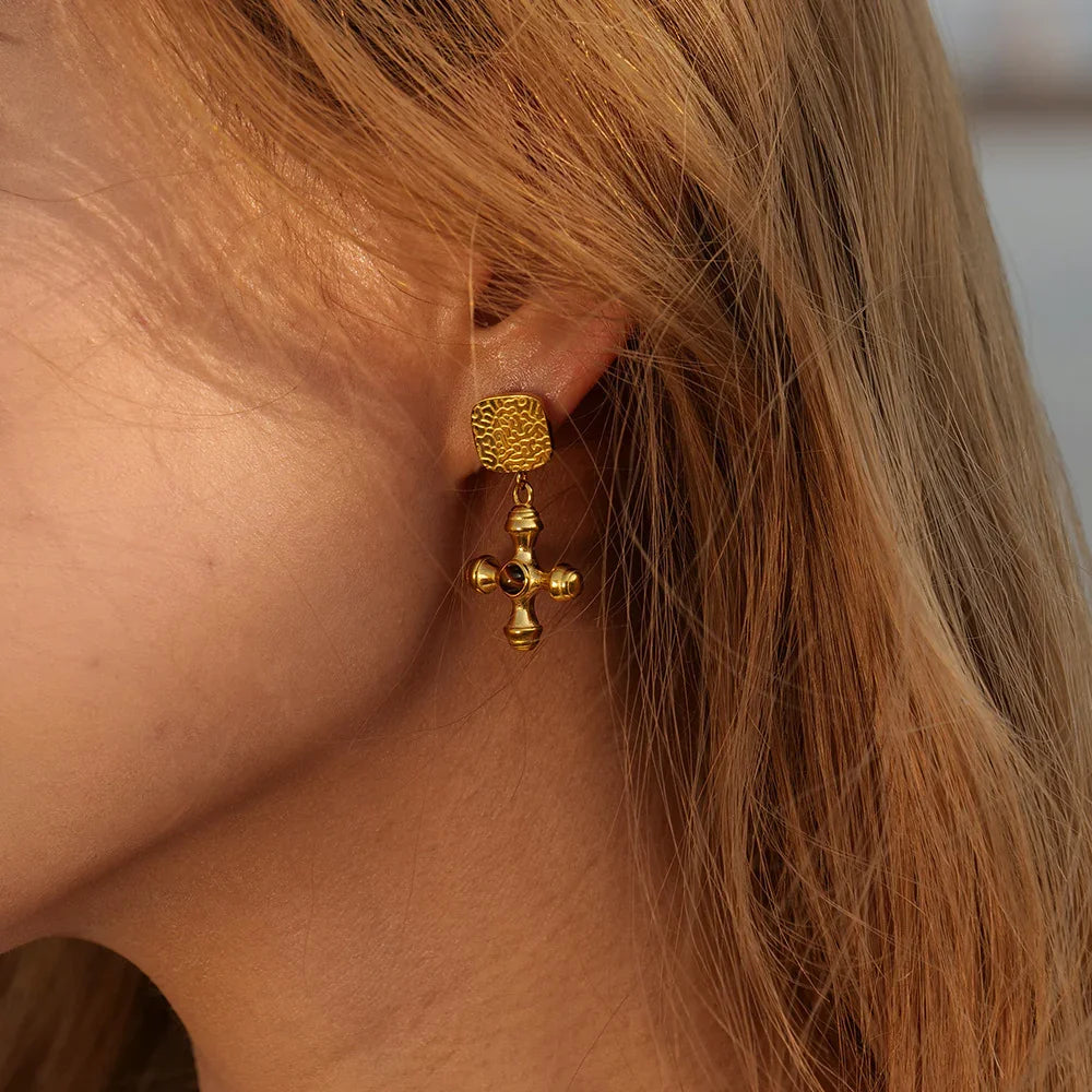 [Raffine]Della Gold Earrings