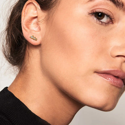 [Raffine]Lira Gold Earrings