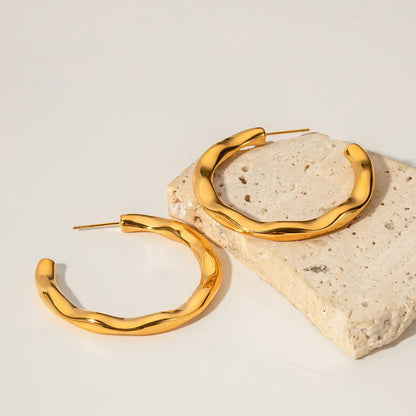 [Raffine]Riley Gold Earrings