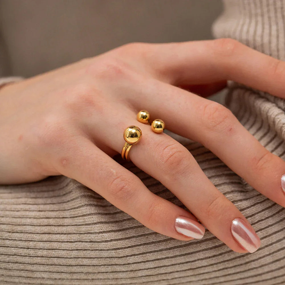 [Raffine]Pluto's Orbit Gold Ring