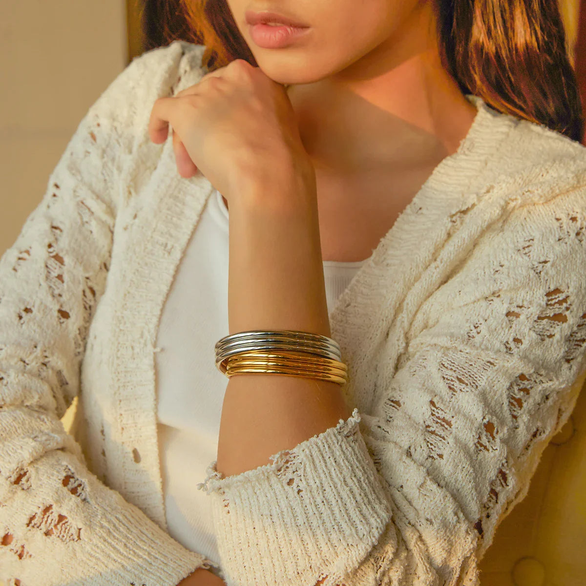 [Raffine]Odette Gold Bracelet