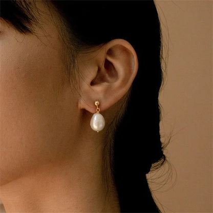 [Raffine]Gloria Freshwater Pearl Earrings