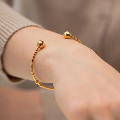 [Raffine]Alora Gold Bangle