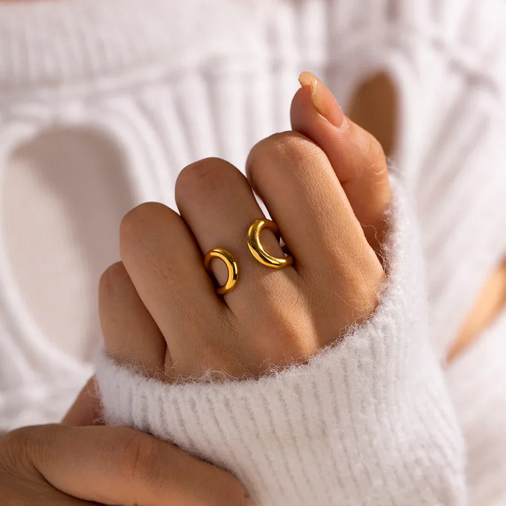 [Raffine]Jackie Twisted Band Ring